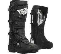 Acerbis Artiglio Botas de motocross, negro-blanco, tamaño 42 para Hombres