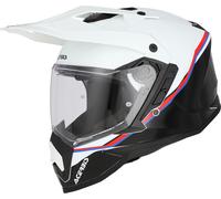 Acerbis Assault, casco de aventura XXL female Blanco/Negro/Rojo/Azul