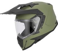 Acerbis Assault Casco de Enduro, verde mate, Talla XS (53/54)