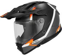 Acer ttack, casco de aventura XL female Mate Negro/Gris/Blanco/Naranja