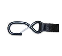 Acerbis Big Tie Downs 25mm, negro para Hombres
