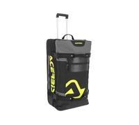 ACERBIS Bolsa X-Trip Logo 105 l negro y gris 0026014.319, Negro Gris Amarillo