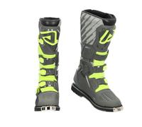 Acerbis Botas X-Race, Unisex Adulto, Gris y Amarillo, 44 EU