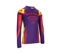 Acerbis Camiseta MX Moto Cross Enduro J-Track Askar Viola/Rojo 0026042.393