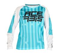 Acer amiseta MX Moto Cross Offroad J-Windy Five Juego Niño Vented Verde