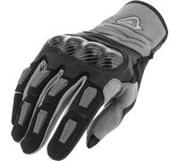 Acerbis Carbon G 3.0 Guantes de moto, negro-gris, tamaño L para Hombres