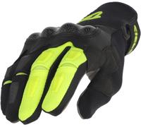 Acer arbon G 5.0 Guantes de moto, negro-amarillo, tamaño XS para Hombres