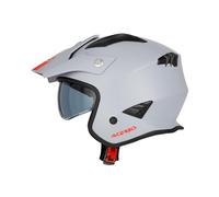Acerbis Casco Jet Aria 2206 gris claro, talla XS