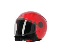 Acerbis Casco Jet Brezza, color rojo, talla L
