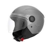 Acerbis Jet Brezza Metallic Casco Jet, gris, tamaño L para Hombres