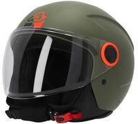 Acerbis Casco Jet Brezza, verde militar, talla XL