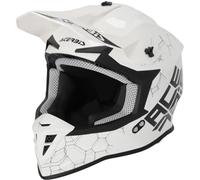 Acerbis Linear Solid 2024 Casco de motocross, blanco, tamaño XS para Hombres