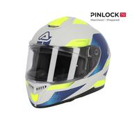 Acerbis Casco Moto Integral Krapon 22-06 Gris/Azul 0024663.288