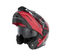 Acerbis Rider Graphic, casco abatible L female Rojo/Negro