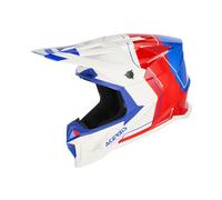 Acerbis Casco T711 Blanco/Azul/Rojo XS