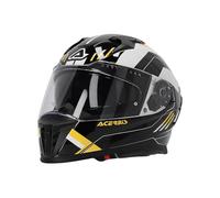 Acerbis Casco X-Way Graphic Negro/Amarillo, Talla M