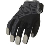 Acerbis CE MX X-K Guantes de moto para niños, negro-gris, tamaño M