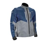 Acer haqueta Moto Enduro X-DURO Gris/Azul/Naranja, Manga Extraíble 0024520