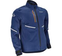 Acerbis X-Duro WP, chaqueta textil impermeable XL male Azul Oscuro/Naranja