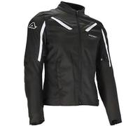 Acerbis X-Mat Chaqueta textil para damas de motocicleta, negro-blanco, tamaño XS para Mujer
