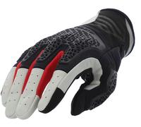 Acer rossover Motorradhandschuhe, negro/gris/rojo, Talla XS