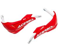 Acerbis X-Factory Guardia de manos, blanco-rojo para Hombres