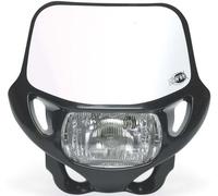 Acerbis DHH Certified Máscara frontal con faro, negro para Hombres