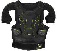 Acerbis DNA SH, chaqueta protectora de nivel 2 S/M male Negro/Amarillo Neón