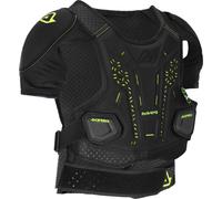 Acerbis DNA SH Chaqueta protectora, negro-amarillo, tamaño S M para Hombres