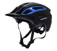 Acer oublep MTB-Casco de montaña L-XL, Unisex, Negro/Azul, Large/Extra-Large