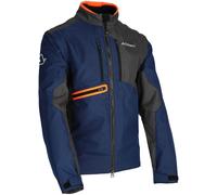 Acerbis Enduro One Chaqueta Textil Moto, azul/gris, Talla 3XL