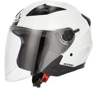 Acerbis Firstway 2.0 Mono Casco a reacción, blanco, tamaño M para Hombres