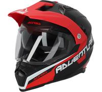 Acer lip FS-606 2023 Casco de motocross, gris/rojo, Talla XL (61/62)