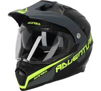 Acer lip FS-606 2023 Casco de motocross, negro/gris, Talla XS (53/54)