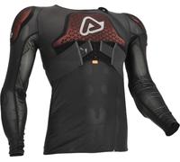 Acerbis Flux Air Chaqueta protectora, negro, tamaño 2XL para Hombres