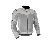 Acerbis Ramsey Vented 2.0 Mesh Chaqueta Textil Moto, gris, tamaño 2XL para Hombres