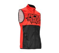 Acer ilet Chaleco Softshell MX Lineal Moto Cross Enduro Offroad Negro/Rojo