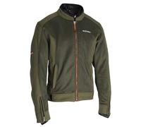 ACERBIS Gordon impermeabile Moto Tessile Giacca, verde/arancione, L