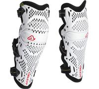 Acerbis Impact Pro Rodilleras protectoras, Blanco