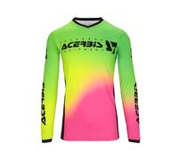 Acerbis J-TRACK Casaca MX Moto Cross Enduro Fucsia/Amarillo Fluo 0026044.445