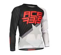 Acerbis J-WINDY ONE Casaca MX Infantil Ventilada MX Offroad Blanco/Negro XS