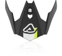 Acerbis Jet Aria Pico del Casco, negro-amarillo para Hombres