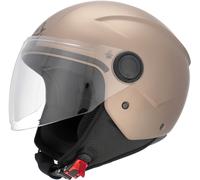 Acerbis Jet Brezza Metallic Casco Jet, Marrón mate, Talla XL (60/61)