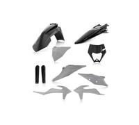 Acerbis Kit completo de plástico (gris/negro) para 20-22 KTM 300XCWTPI