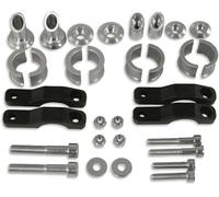 Acerbis Kit de montaje, Plata, Talla única