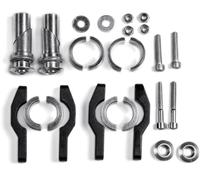 Acerbis Kit de montaje, Plata, Talla única