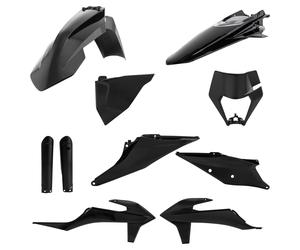 ACERBIS Kits completos de plástico EXC/EXC-F 20-23 Negro