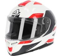 Acerbis Krapon 2024 Casco, blanco-rojo, tamaño L para Hombres