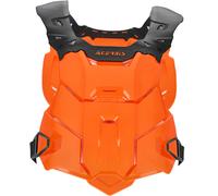 Acerbis Linear Protector de pecho, negro/naranja, Talla única