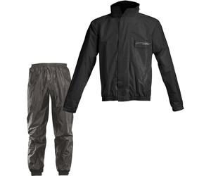 Acerbis Logo Traje de lluvia de 2 piezas, negro, Talla 3XL